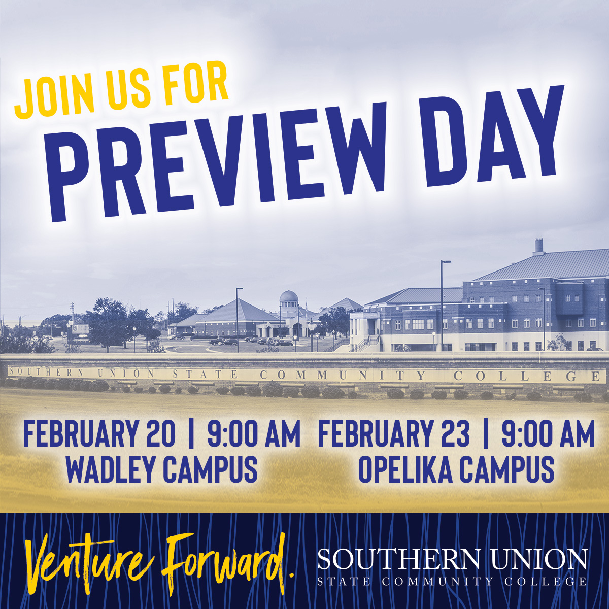 Preview Day Southern Union State Community College